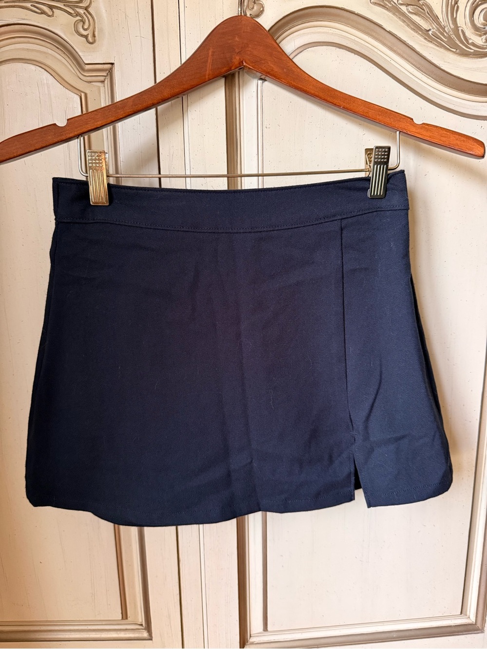 Classic Black Women's A-Line Mini Skirt